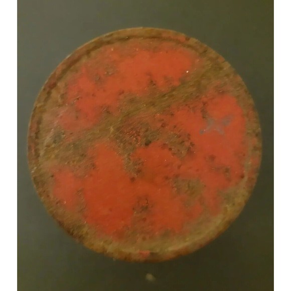 VINTAGE CALUMET DOUBLE ACTING BAKING POWDER METAL CAN LID ORIGINAL - Picture 5 of 6